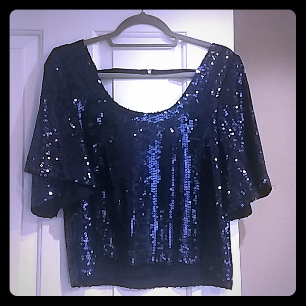 NWT Free People sequin top
